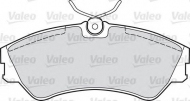 Комплект тормозных колодок VALEO 598025