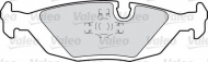 Комплект тормозных колодок VALEO 598291