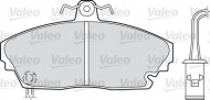Комплект тормозных колодок VALEO 598227