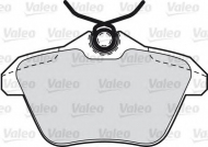 Комплект тормозных колодок VALEO 598581