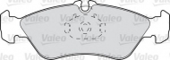 Комплект тормозных колодок VALEO 598046