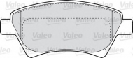 Комплект тормозных колодок VALEO 598558