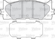 Комплект тормозных колодок VALEO 598890
