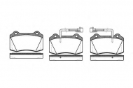 Комплект тормозных колодок WOKING P5343.22