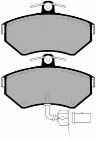 Комплект тормозных колодок Brake ENGINEERING PA1300
