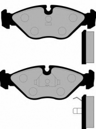 Комплект тормозных колодок Brake ENGINEERING PA818