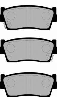 Комплект тормозных колодок Brake ENGINEERING PA826