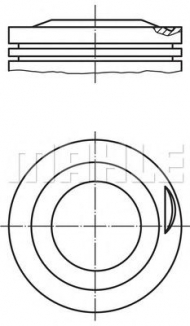 Поршень PERFECT CIRCLE 56 07698 0