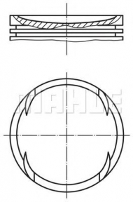Поршень PERFECT CIRCLE 56 01408 0