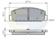 Комплект тормозных колодок COMLINE CBP0819