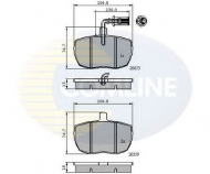 Комплект тормозных колодок COMLINE CBP1413