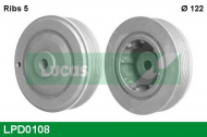 Ременный шкив LUCAS ENGINE DRIVE LPD0108