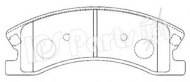 Комплект тормозных колодок IPS Parts IBD-1091