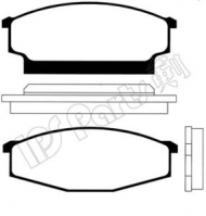 Комплект тормозных колодок IPS Parts IBD-1132