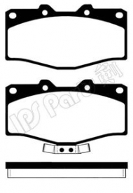 Комплект тормозных колодок IPS Parts IBD-1255
