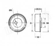 Натяжитель IPS Parts ITB-6531
