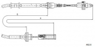 Трос CABOR 462.6