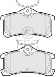 Комплект тормозных колодок EEC BRP1354