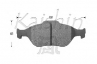 Комплект тормозных колодок KAISHIN D2271