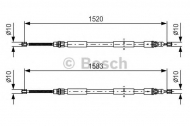 Трос BOSCH 1 987 477 616