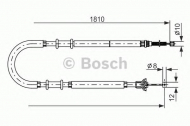 Трос BOSCH 1 987 477 723