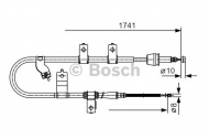 Трос BOSCH 1 987 482 076
