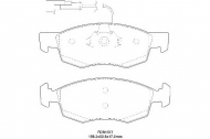 Комплект тормозных колодок WAGNER WBP20907A