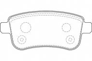 Комплект тормозных колодок WAGNER WBP24820A