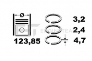 Комплект колец ET ENGINETEAM R1000200