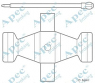 Комплектующие APEC braking KIT1022