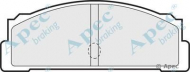 Комплект тормозных колодок APEC braking PAD129