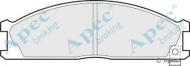 Комплект тормозных колодок APEC braking PAD605