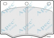 Комплект тормозных колодок APEC braking PAD629