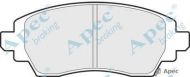 Комплект тормозных колодок APEC braking PAD1137