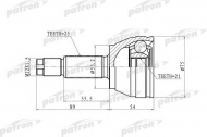 Шарнирный комплект PATRON PCV9105