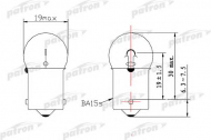 Лампа накаливания PATRON PLR5W