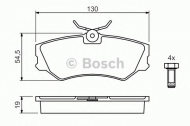 Комплект тормозных колодок BOSCH 0 986 460 941
