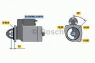 Стартер BOSCH 0 001 231 014
