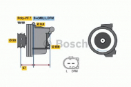 Генератор BOSCH 0 122 0AA 1P0