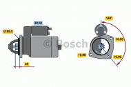 Стартер BOSCH 0 986 017 880