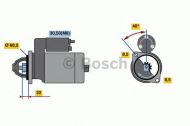 Стартер BOSCH 0 986 023 660
