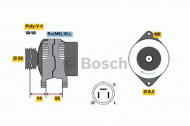 Генератор BOSCH 0 986 038 151