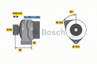 Генератор BOSCH 0 123 310 013