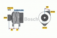 Генератор BOSCH 0 986 040 651