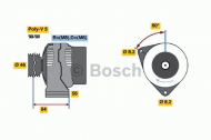 Генератор BOSCH 0 986 041 451