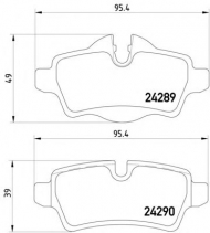 Комплект тормозных колодок HELLA PAGID 8DB 355 013-661