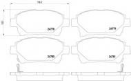 Комплект тормозных колодок HELLA PAGID 8DB 355 014-601