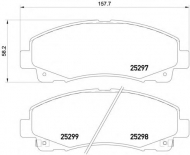 Комплект тормозных колодок HELLA PAGID 8DB 355 019-601