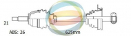 Вал ODM-MULTIPARTS 18-291041
