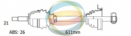 Вал ODM-MULTIPARTS 18-291141